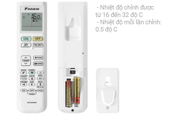Điều hòa Daikin Inverter 9000 BTU 1 chiều FTKM25AVMV